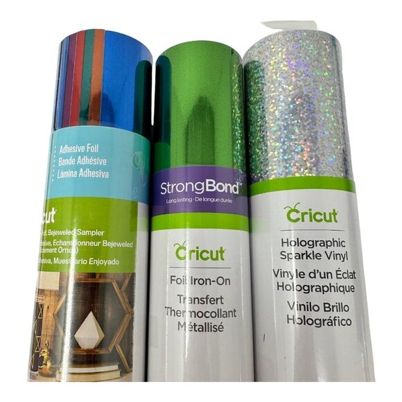 Cricut Lot Vinyl Cardstock Poster Board True Control Kit Pen Set Bundle Gift New - Picture 4 of 10